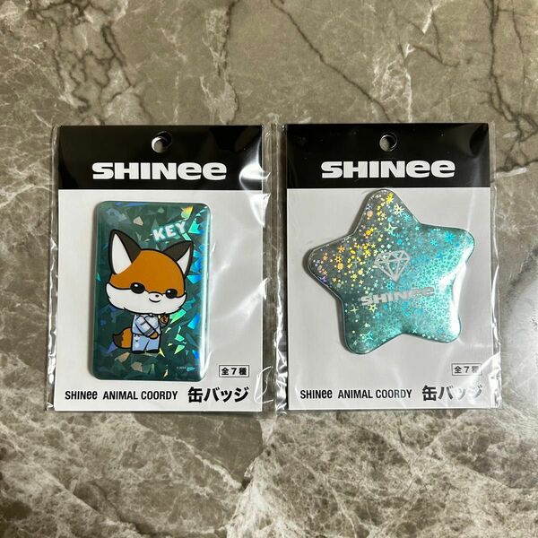 SHINee ANIMAL COORDY 缶バッジ キー