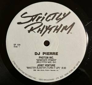 DJ Pierre - SR 308 12インチ2枚組　ベスト盤　90sハウス・テクノ　Strictly Rhythm
