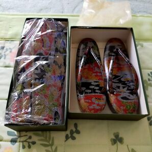 御誂京袋物、草履着物