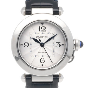 カルティエ パシャ 腕時計 時計 ステンレススチール 4327 WSPA0012 自動巻き レディース 1年保証 CARTIER 中古