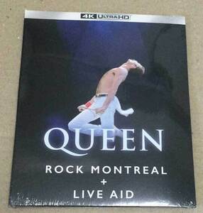 Queen Rock Montreal + Live Aid [2x4K]4K Ultra HD2枚組　輸入盤　日本語無し