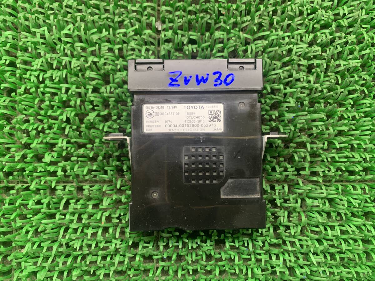 92 トヨタ ZVW 30 プリウス ビルトイン ETC 車載器 86980-76010 黄-77 92 トヨタ ZVW 30 プリウス ビルトイン ETC 車載器 86980-76010 黄-77