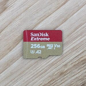 Sandisk microSD 256GB UHS-I U3 V30　Extreme サンディスク microSDXCカード