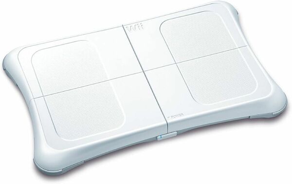 Wii バランスフィットボード バランスWiiボード 電池式 ホワイト Wii周辺機器 テレビゲーム ダイエット バランスボード