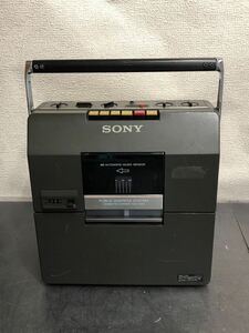 SONY ソニー ポータブルカセットレコーダー TCM-1390 拡声器 モノラルスピーカー カラオケ 録音 レトロ