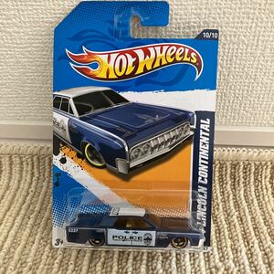 ホットウィール '64 リンカーン コンチネンタル LINCOLN CONTINENTAL ポリス police Hot Wheels ミニカー 