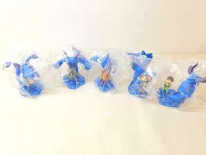 美品 ブルードラゴン オリジナル ミニ フィギュア 5体セット ■ BLUE DRAGON □6F ニ10