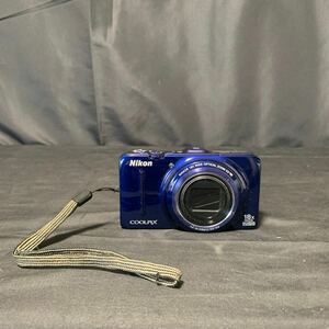 Nikon COOLPIX S9300 ネイビーブルー コンパクトデジタルカメラ バッテリー1個 動作確認済み ニコン クールピクス デジカメ 1