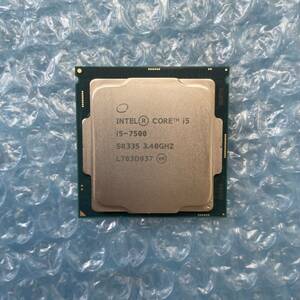 Intel Core i5-7500 SR335 3.40GHz Dell OptiPlex5050 デスクトップ CPU 中古 BIOS確認済み【DC-202】 