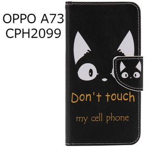 OPPO A73 A 73 CPH2099 ケース 手帳型 レザー革 かわいい カバー 送料無料 通販 カード収納 可愛い おしゃれ 手帳 猫 ねこ 人気 黒 安い