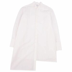  beautiful goods Loewe LOEWE shirt long sleeve long sleeve double cuffs asimeto Lee tops men's L white cf06mr-rm05f10418