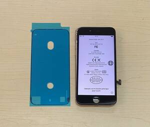 iPhone SE3 2022 純正再生品 フロントパネル 画面 液晶 修理 交換 カラー黒 、防水シール付き 。 ジャンク 3