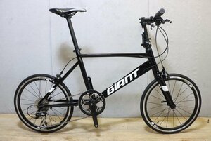 105 ブレーキカスタム!!■GIANT ジャイアント IDIOM2 20インチ 折畳 ミニベロ SHIMANO 1X8S サイズM 2023年モデル 超美品