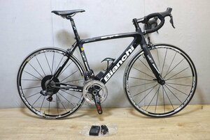 カーボンクランク!!■Bianchi ビアンキ sempre pro フルカーボン SHIMANO ULTEGRA 6770 Di2 2X10S サイズ530 2013年モデル 美品