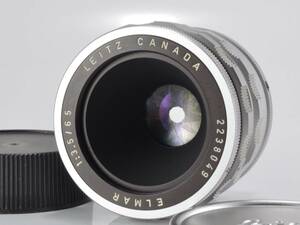 [良品]Leica (ライカ) ELMAR 65mm F3.5 CANADA 16464K ヴィゾフレックス用 [保証] (53103)