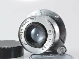 [良品]Leica (ライカ) Leitz Elmar 5cm F3.5 Lマウント 沈胴 [保証] (53104)