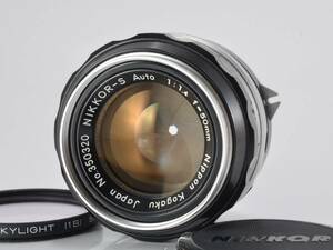 [並品]Nikon (ニコン) 非Ai NIKKOR-S Auto 50mm F1.4 (53098)