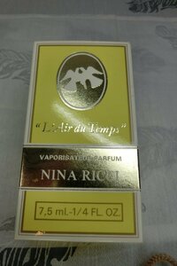 ♪保管品★NINA RICCI/ニナ・リッチ★L'Air du Temps/レールデュタン　7.5mL.-1/4 FL OZ