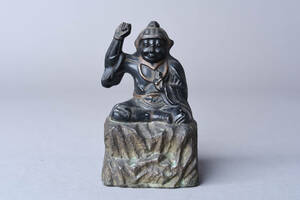 [SBCB]4797 old .. see bodhisattva seat image Buddhism fine art 