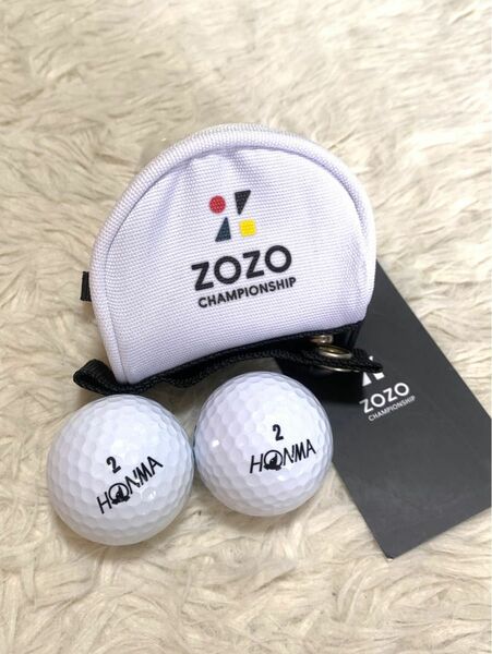 【新品】ゴルフ・GOLF：ゴルフ用品 ラウンド用品 ボール入れ ボールケース ボールポーチ ZOZOチャンピオンシップ PGA