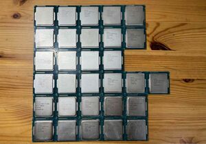 Intel Core i7-4770 ×14個、4771×6個、4790×10個