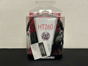 A3　Panasonic　パナソニック　RP-HT260　ステレオ　ヘッドフォン　元箱付き　ヘッドホン　オーディオ機器　現状品