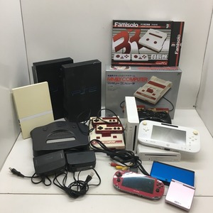 06w0084*1 jpy ~ game machine set sale PS2 Wii WiiU Famicom 3DS other game hard secondhand goods 