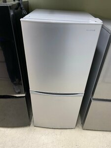 06b24-02g01■直接引取り者歓迎■ 冷蔵庫 アイリスオーヤマ IRSD-14A 2021年製 シルバー 中古品