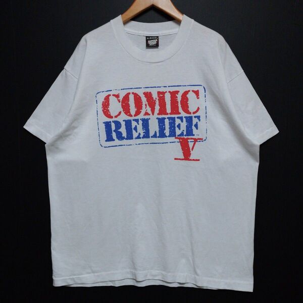 VINTAGE COMIC RELIEF 92 USA製 Tシャツ XL