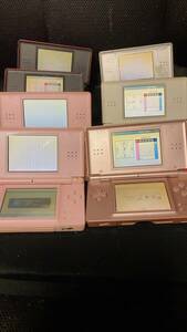 ニンテンドーDS liteまとめ7台 【ジャンク品】 Nintendo DS Lite7台まとめ Dslite