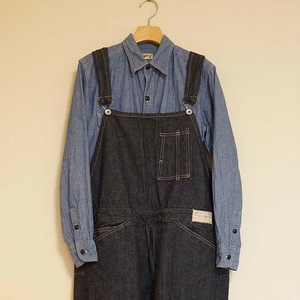 work on clothing factory BIB & BRACE OVERALLS オーバーオール 3 ヴィンテージデザイン 