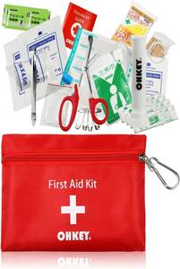 OHKEY first-aid set first aid kit poizn remover mountain climbing outdoor disaster prevention first-aid kit small size 