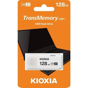 128GB USBメモリ キオクシア USB3.2 Gen 1 超高速対応フラッシュメモリー 128GB TransMemory LU301W128GG4 日本製
