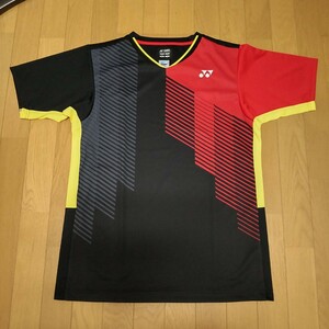 ヨネックス YONEX ゲームシャツ 10430 US4 L ブラック バドミントンテニスウェア ユニフォーム 