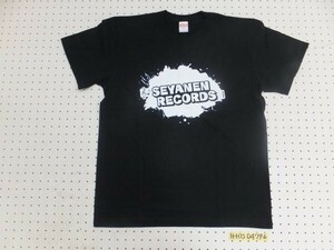 新品！池田彩 SEYANEN RECORDS メンズ プリント 半袖Tシャツ L 黒