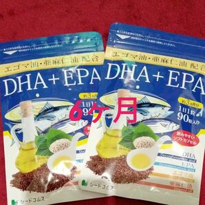 シードコムス DHA EPA エゴマ油 亜麻仁油配合 2袋