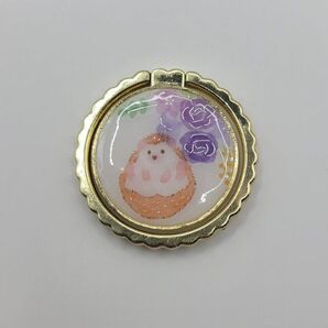 スマホリング ハリネズミ