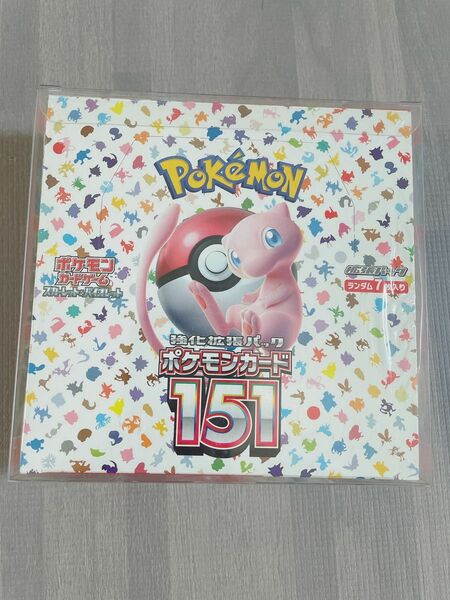 ポケモンカード　151 シュリンク付き　box