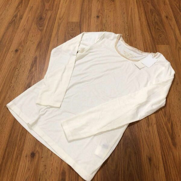 【新品】PAGEBOY ハクシフォン襟長袖Tシャツ F