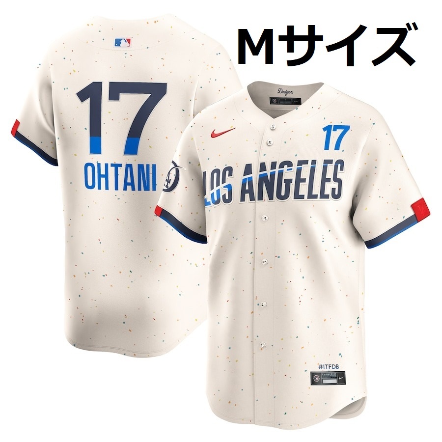 【MS】即発送!大谷翔平 シティコネクト ユニフォーム 2024年ドジャース 限定版 ナイキ社製 新品タグ付き MLB正規ジャージー サイズM