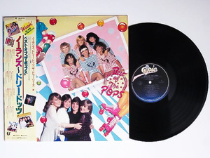 【即決】LP レコード【1981年日本盤】80's オムニバス Best Of The Pops ノーランズ ドリードッツ ドゥーリーズ ハーロウ Disco ディスコ