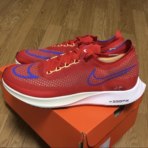 新品 未試着 26.5cm NIKE ZOOMX STREAKFLY Red ナイキ ズームX ストリークフライ レッド 赤 DJ6566-601 ZOOM X 即決 即発送