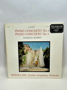 ☆3494 PIANO CONCERTO No. 1 / PIANO CONCERTO No. 2 / FISTOULARI London Symphony Orchestra / 輸入盤 LP盤レコード