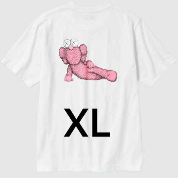 カウズ　ユニクロ　tシャツ XL