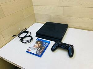 【1円〜・動作確認済】PlayStation4 PS4 コントローラーおまけ CUH-2000A ジェットブラック プレイステーション4 プレステ4 SONY