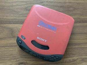 SONY Discman D-145 レッド 本体のみ ソニー ディスクマン WALKMAN ウォークマン ポータブルCDプレーヤー MADE IN JAPAN ★ 動作確認済