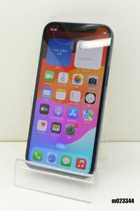 白ロム SIMフリー docomo SIMロック解除済 Apple iPhone12 mini 256GB iOS17.5.1 ブルー MGDV3J/A 初期化済 【m023344】