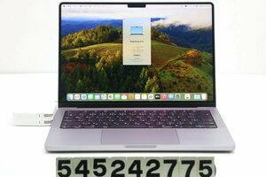 Apple MacBook Pro A2442 2021 スペースグレイ Apple M1 Pro/32GB/1TB(SSD)/14.2W/(3024x1964)/macOS Sonoma 【545242775】