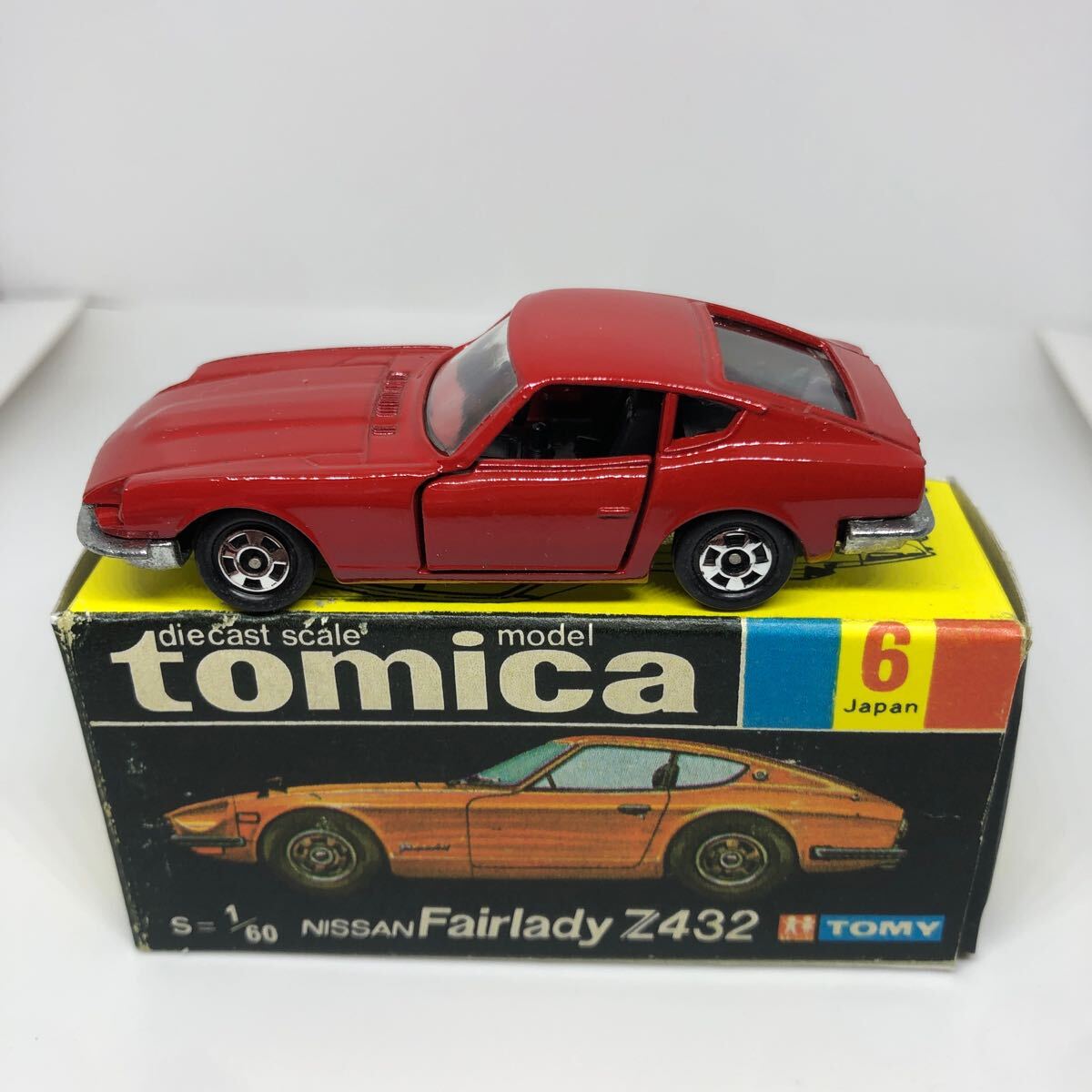 TOMICA　トミカ　日産フェアレディZ432　赤色　1Aホイール　箱付き トミカ 日本製 ニッサン フェアレディZ 432 赤 1Aホイール Yahoo