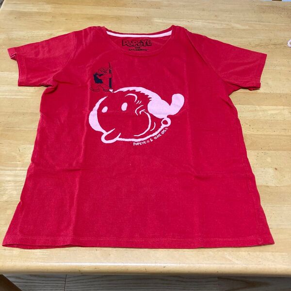 Tシャツ 半袖 ポパイ Lサイズ 喫煙者無しペット無し。